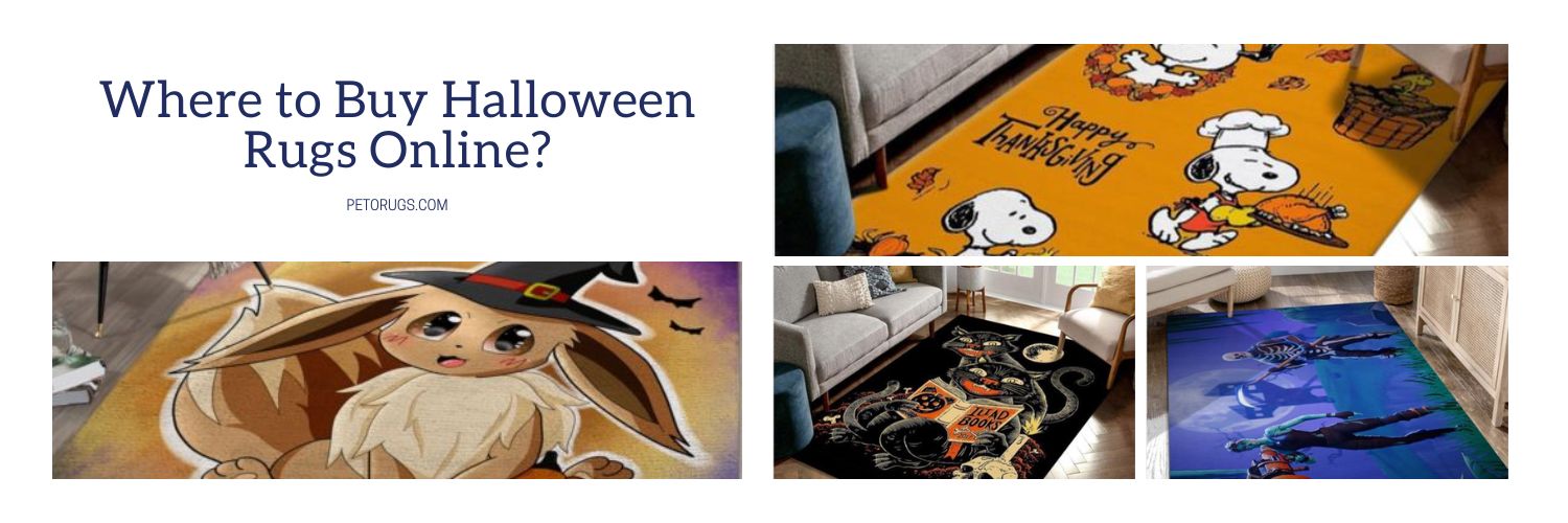Where to Buy Halloween Rugs Online