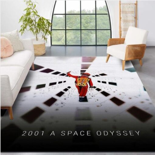 2001 - Space Odyssey Area Rug Art Painting Movie Rug - Family Gift Us Decor