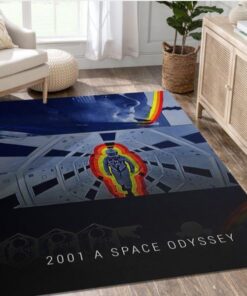 2001 - Space Odyssey Area Rug Art Painting Movie Rug - Home Us Decor