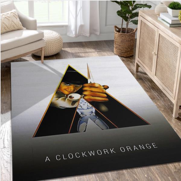 A Clockwork Orange Area Rug Art Painting Movie Rug - Home Us Decor