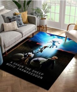 A Shaun The Sheep Movie Area Rug Movie Rug Us Gift Decor