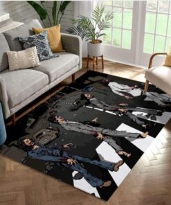 Abbey Road Horror Rug The Beatles Rug Halloween Rug Decor Home Fashion Rugs