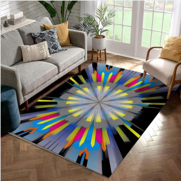 Abstract Perpect Area Rug For Christmas Gift For Fans Home Decor Floor Decor