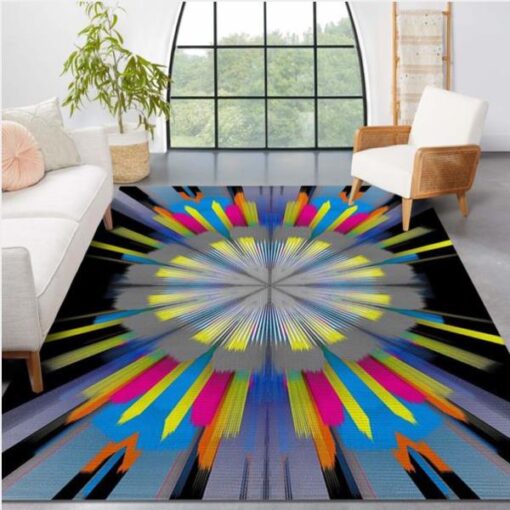 Abstract Perpect Area Rug For Christmas Gift For Fans Home Decor Floor Decor