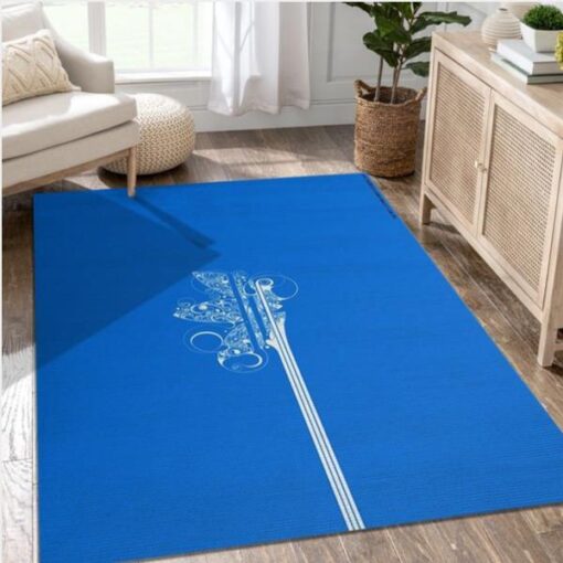 Adidas Area Rug Living Room Rug Home Decor Floor Decor