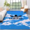 Adidas Logo Rug Fashion Brand Rug Christmas Gift Us Decor