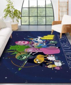 Adventure Time Cartoon Series Tv Movies Shows Area Rug - Living Room Carpet Christmas Gift Floor Decor The Us Decor