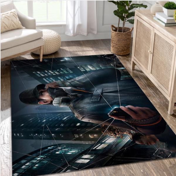 Aiden Pearce Video Game Area Rug Area Area Rug