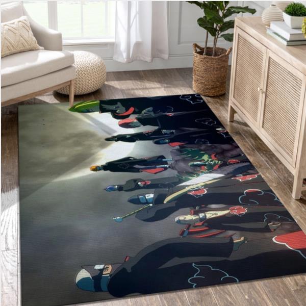 Akatsuki Team Gaming Area Rug Living Room Rug
