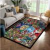 Alice In The Wonderland Area Rug Home Decor Bedroom Living Room Decor Living Room Rug - Floor Decor