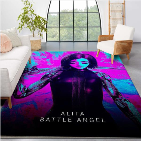 Alita Battle Angel 2019 Area Rug Movie Rug Family Gift Us Decor