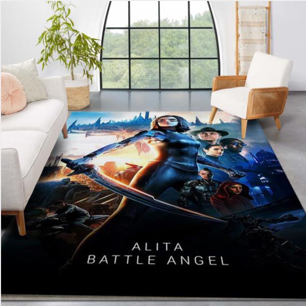 Alita Battle Angel 2019 Rug Movie Rug Christmas Gift Us Decor