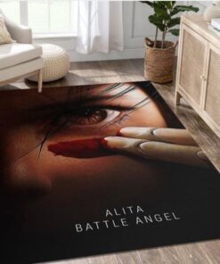 Alita Battle Angel Area Rug Movie Rug Family Gift Us Decor