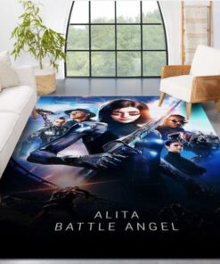 Alita Battle Angel Rug Movie Rug Home Decor Floor Decor