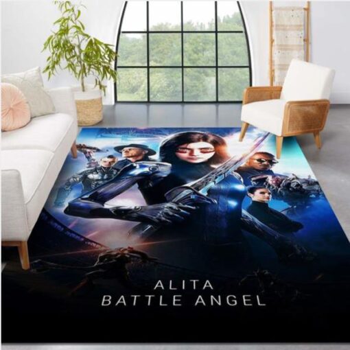 Alita Battle Angel Rug Movie Rug Home Decor Floor Decor