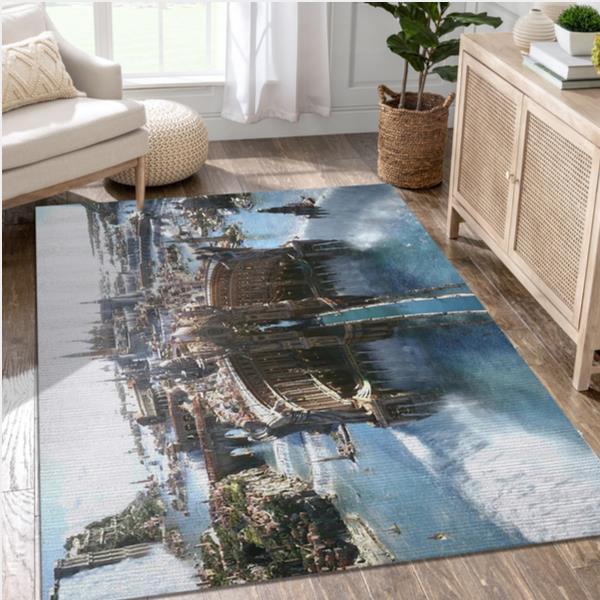 Altissia Final Fantasy Video Game Reangle Rug Living Room Rug