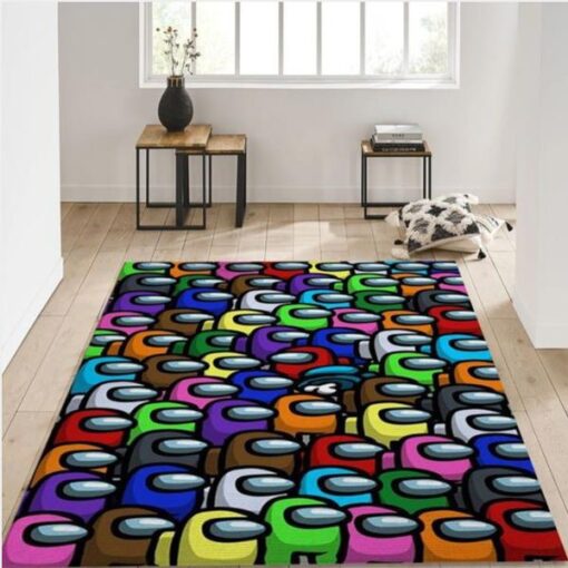 Among Us - Gaming Area Rug Bedroom Rug Home Decor Floor Decor