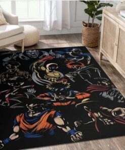Anime Heroes Area Rug Carpet Living Room