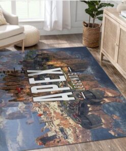 Apex Legends Map Gaming Area Rug Living Room Rug Home Us Decor