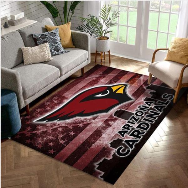 Arizona Cardinals NFL Rug Bedroom Rug US Gift Decor