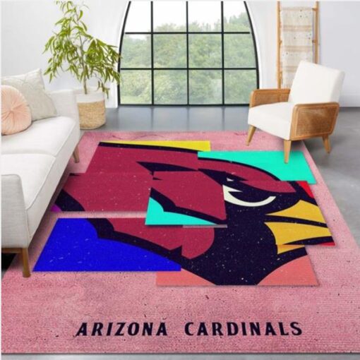 Arizona Cardinals Nfl Area Rug For Christmas Living Room Rug Us Gift Decor