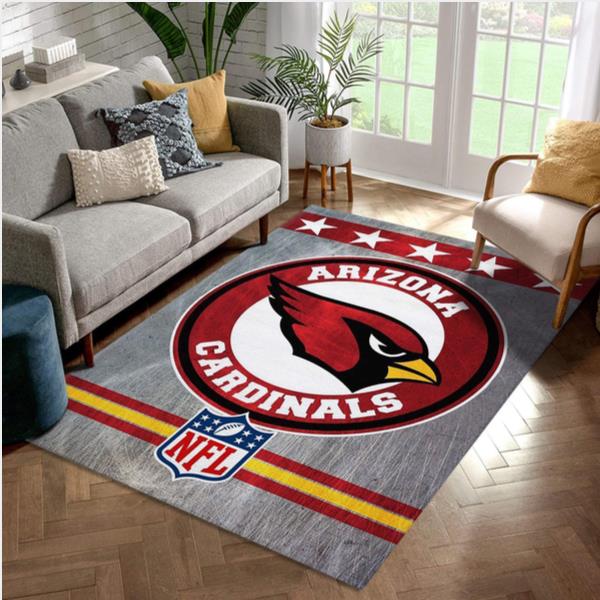 Arizona Cardinals Nfl Football Team Area Rug For Gift Living Room Rug Us Gift Decor