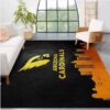 Arizona Cardinals Skyline NFL Area Rug Living Room And Bedroom Rug Home Us Decor