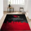 Arizona Cardinals Skyline Nfl Area Rug Carpet Kitchen Rug Family Gift Us Decor