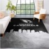 Arizona Cardinals Skyline Nfl Area Rug For Christmas Bedroom Family Gift Us Decor