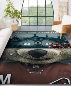 Arizona Coyotes Area Rug Carpet Sport Living Room Rug