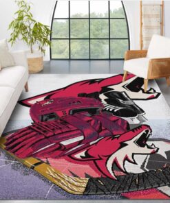 Arizona Coyotes NHL Team Logo Nice Gift Home Decor Rectangle Area Rug