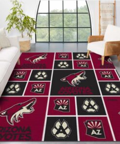 Arizona Coyotes Wincraft Area Rug Carpet Sport Living Room Rug