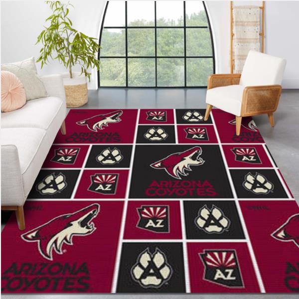 Arizona Coyotes Wincraft Area Rug Carpet Sport Living Room Rug