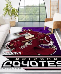 Arizona Coyotes Wincraft NHL Personal Area Rug Carpet Sport Living Room Rug