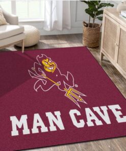 Arizona State Sun Devils Rug Room Carpet Sport Custom Area Floor Home Decor Area Rug Rugs For Living Room