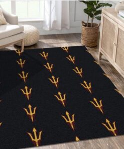 Arizona State Sun Devils Rug Room Carpet Sport Custom Area Floor Home Decor Area Rug Rugs For Living Room