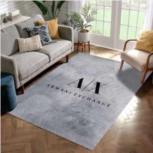 Armani Exchange Rug Fashion Brand Rug Christmas Gift Us Decor