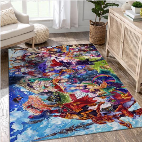 Ashe League Of Legends Gaming Area Rug Living Room Rug