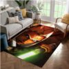 Ashoka Star War Character Rug Bedroom Rug Family Gift Us Decor