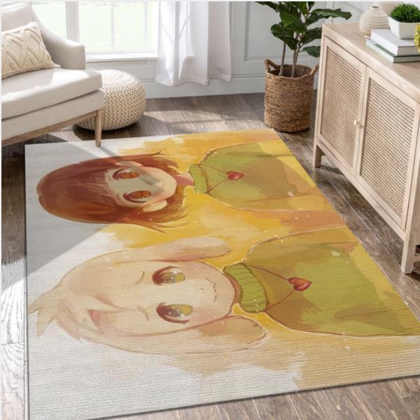 Asriel Undertale Video Game Area Rug Area Living Room Rug