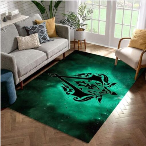 Assassin - Creed Logo Gaming Area Rug - Living Room Carpet Local Brands Floor Decor The Us Decor