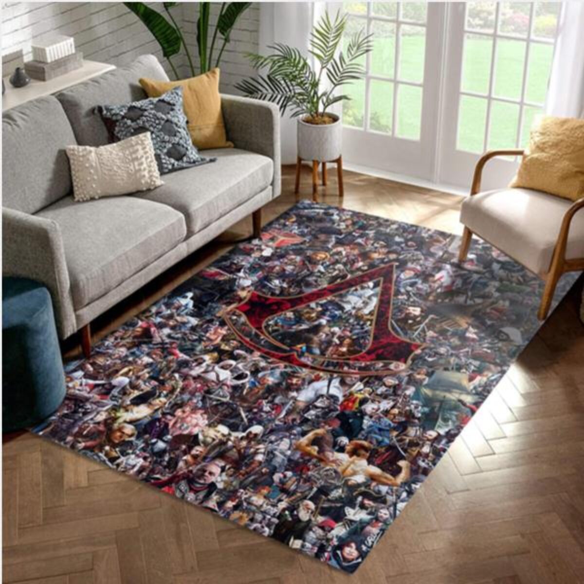 Atlanta Falcons Distressed Rug Multiple Sizes For Sale