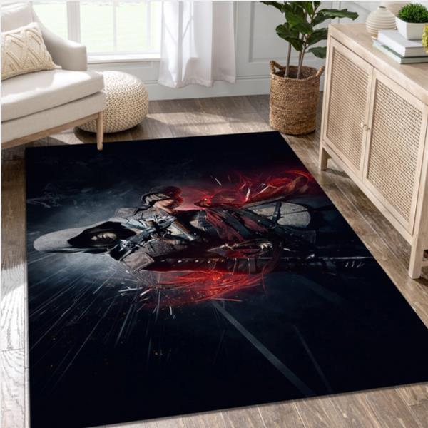 Assassins Creed Iv Video Game Reangle Rug Bedroom Rug