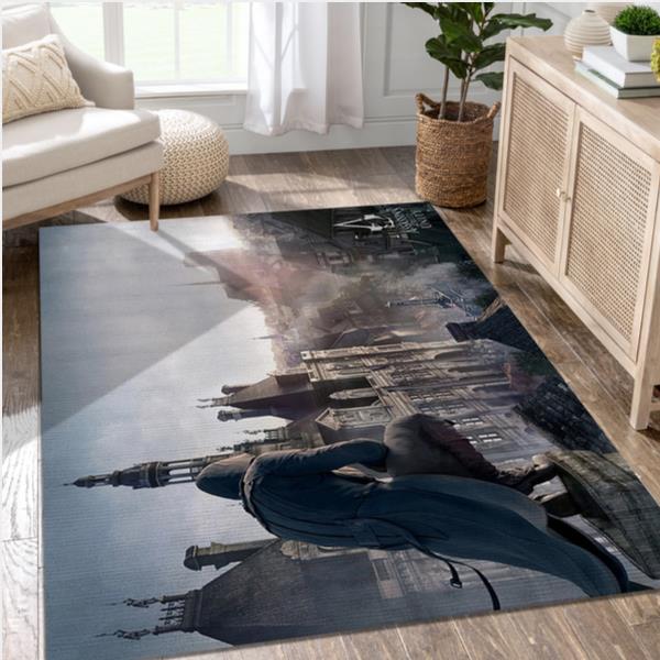 Assassins Creed Unity Game Area Rug Carpet Living Room Rug