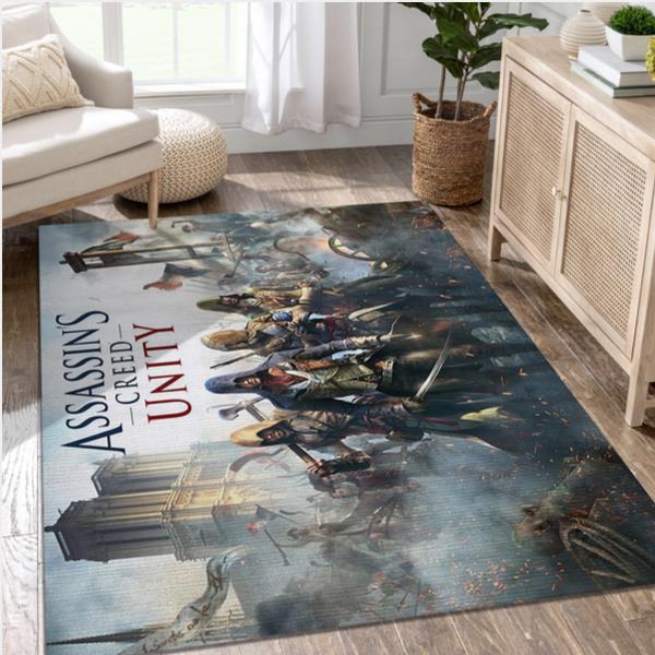 Assassins Creed Unity Video Game Area Rug For Christmas Bedroom Rug