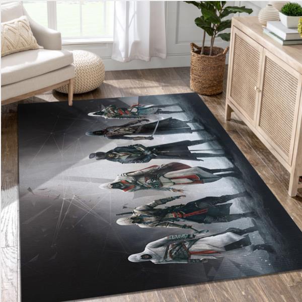 Assassins Creed Video Game Area Rug For Christmas Area Rug