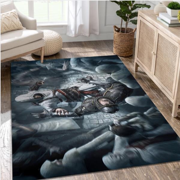 Assassins Creed Video Game Reangle Rug Bedroom Rug