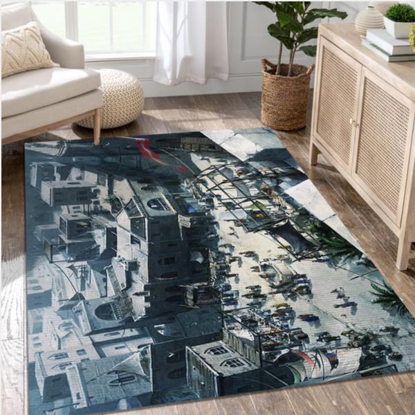 Assassins Creed Video Game Reangle Rug Living Room Rug