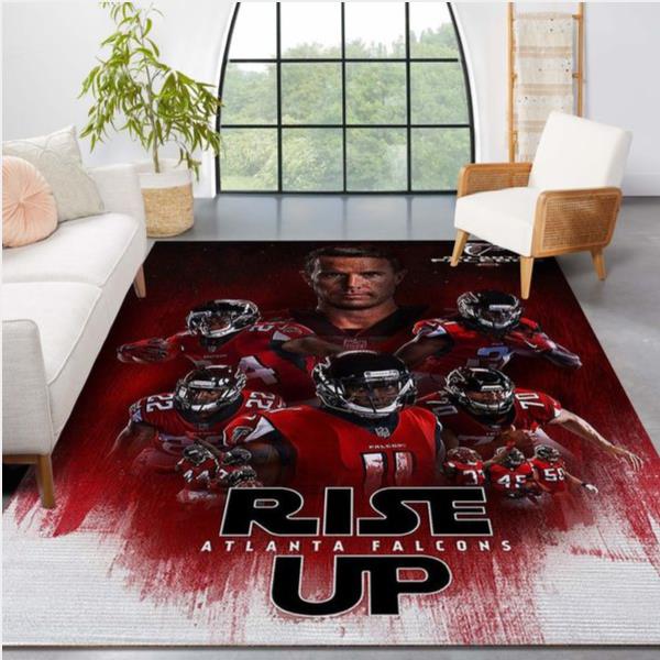 Atlanta Falcons Area Rug - Living Room Carpet Local Brands Floor Decor The Us Decor