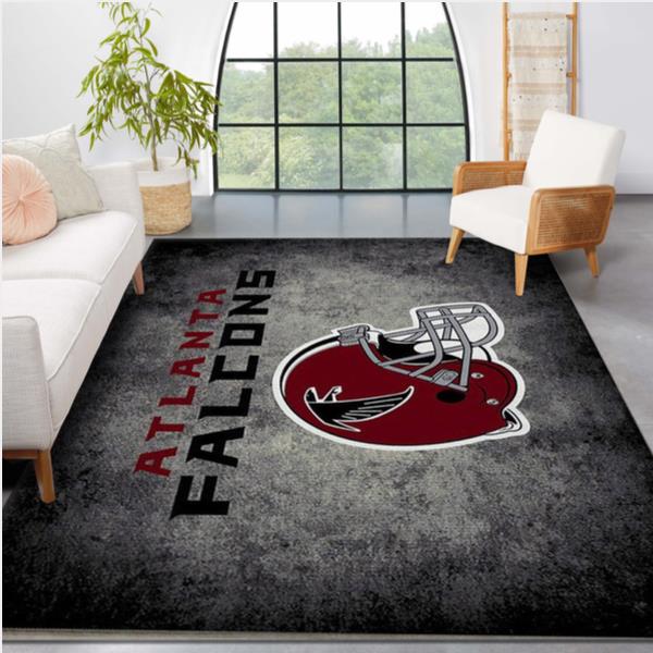 Atlanta Falcons Imperial Distressed Rug Nfl Area Rug Living Room And Bedroom Rug Christmas Gift Us Decor